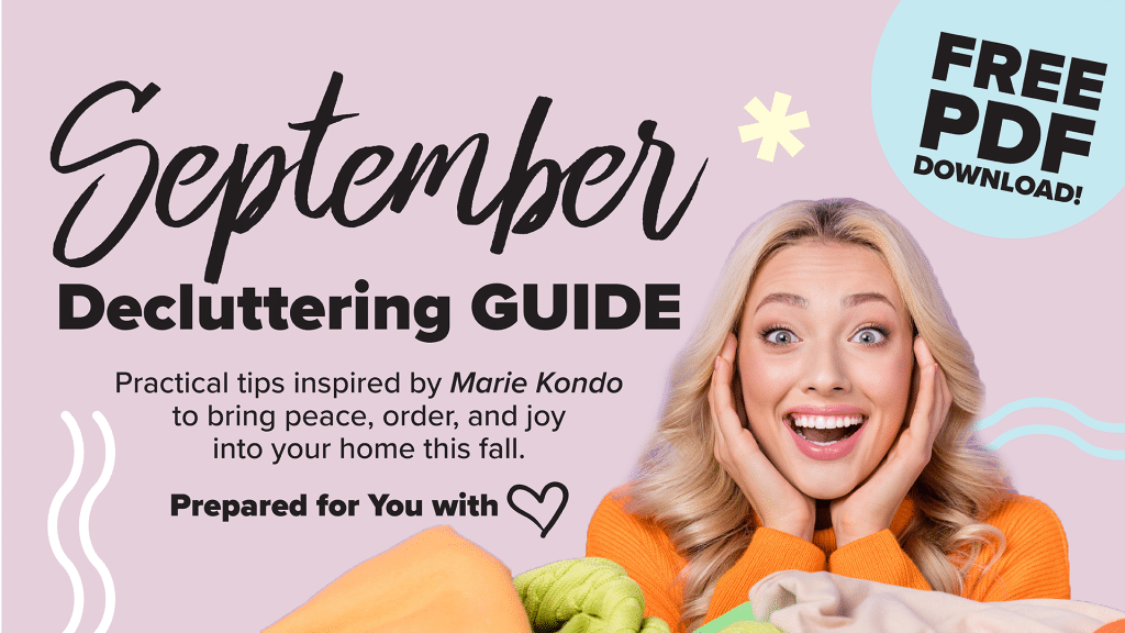 Decluttering Guide FREE PDF Download from UCB Radio