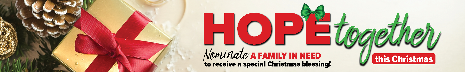 Hope Together this Christmas Nominations Open