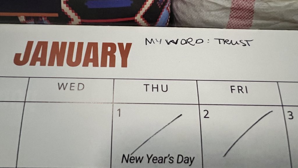 January 2026 calendar