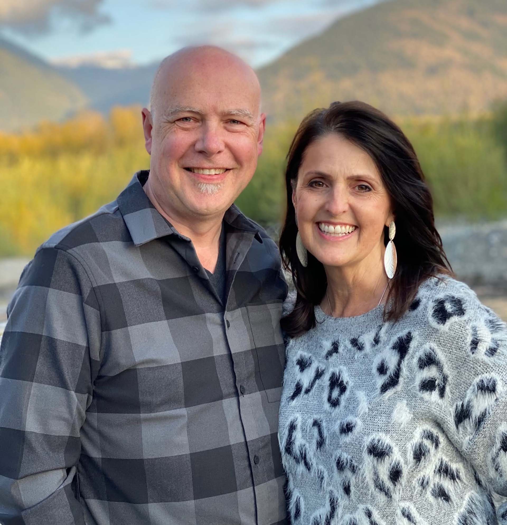 Brian Doerksen with wife Joyce.